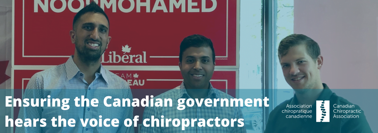 Ensuring the Canadian government hears the voice of chiropractors - CCA