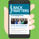 Backmatters.ca user reading image on their phone.